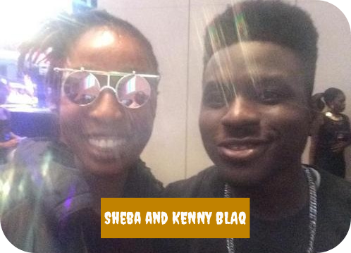 Sheba and Kenny Blaq